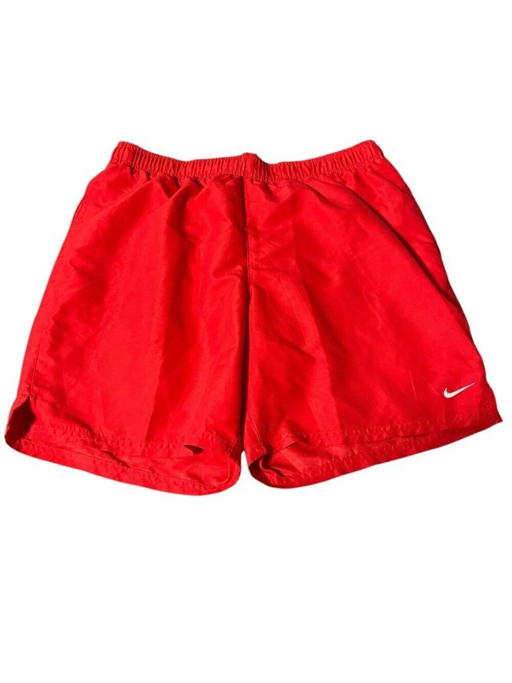 Nike Shorts Lined Men’s Size Large Red Activewear Athletic Swim